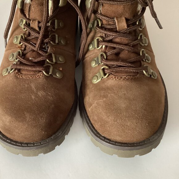 B.U.M. Equipment Women's Brown Ankle Lace-Up Boots Size M6 22 - Picture 3 of 12